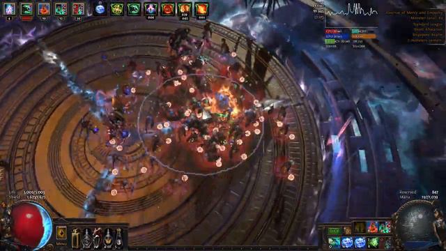 Path Of Exile | Tamil | Maven | Skeleton Necromancer | 450+mil Vaal Skel Dps | Gameplay