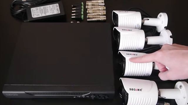 Обзор комплекта для наружного видеонаблюдения из 4 AHD камер