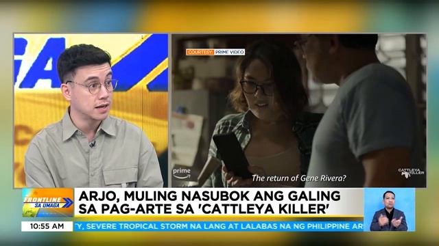 ‘Cattleya Killer’ Star, Arjo Atayde, LIVE Sa Frontline Sa Umaga