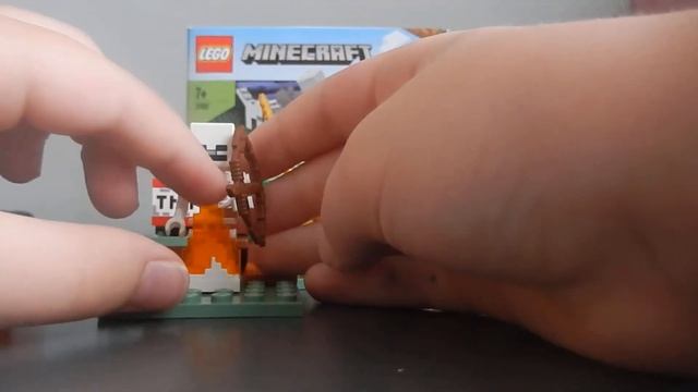 Обзор на LEGO Minecraft (Приключение в тайге)