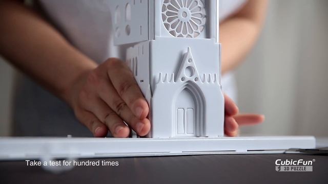 Notre Dame De Paris—A Masterpiece Of Gothic Architecture Cubicfun 3D Puzzle