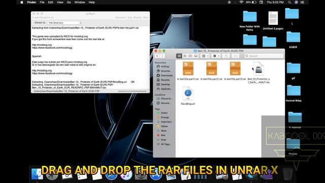 HOW TO EXTRACT MULTIPLE PSP RAR ISOS MACBOOK