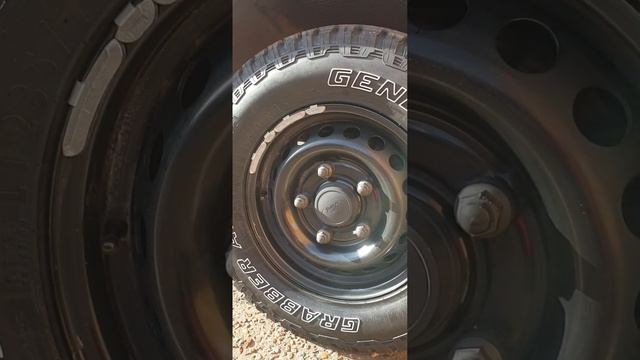General Grabber AT3 on a Transit Mk8 Work Van