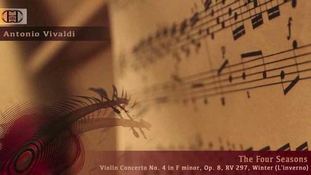 Antonio Vivaldi - The Four Seasons, Violin Concerto No.4, F Minor, Op.8, RV297, Winter (Inverno)
