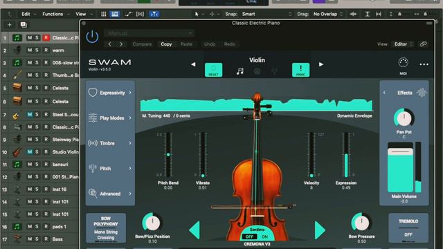 Padhamulu Chalani Prema Idhi ||Swam Violin || Use Headphones