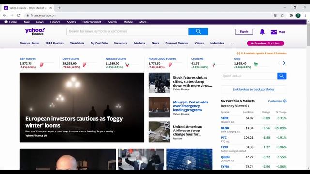 Обзор рынка акций США | 20 Ноября | Будет ли сформирован пакет помощи для малого и среднего бизнеса