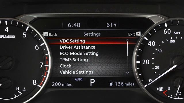 2024 Nissan Pathfinder - Vehicle Information Display (if So Equipped)