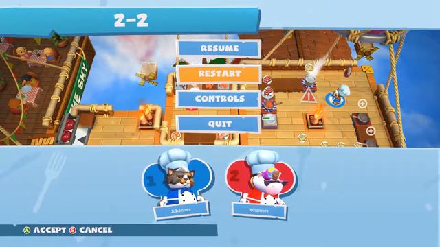 071 Overcooked2 2 2 Mode 4 Star Attempt