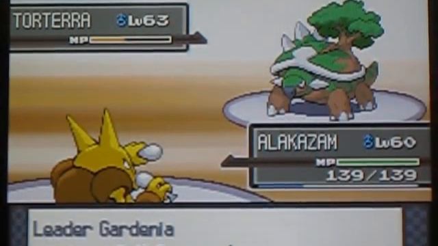Pokemon Platinum Rematch Vs Gardenia