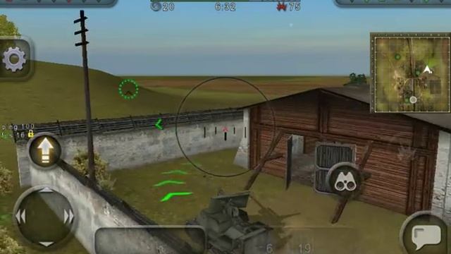 Бой в игре Wild Tanks Online