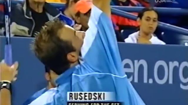 2002 US Open Sampras Vs. Rusedski
