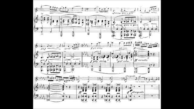 Philipp Scharwenka - 4 Konzertstücke For Violin And Piano, Op. 104 (1898)