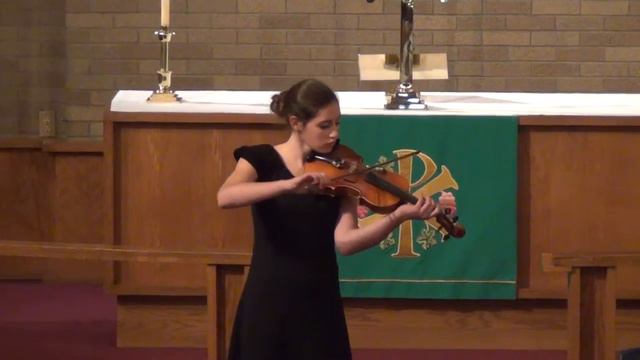 Hannah Violin Recital Nov 2014