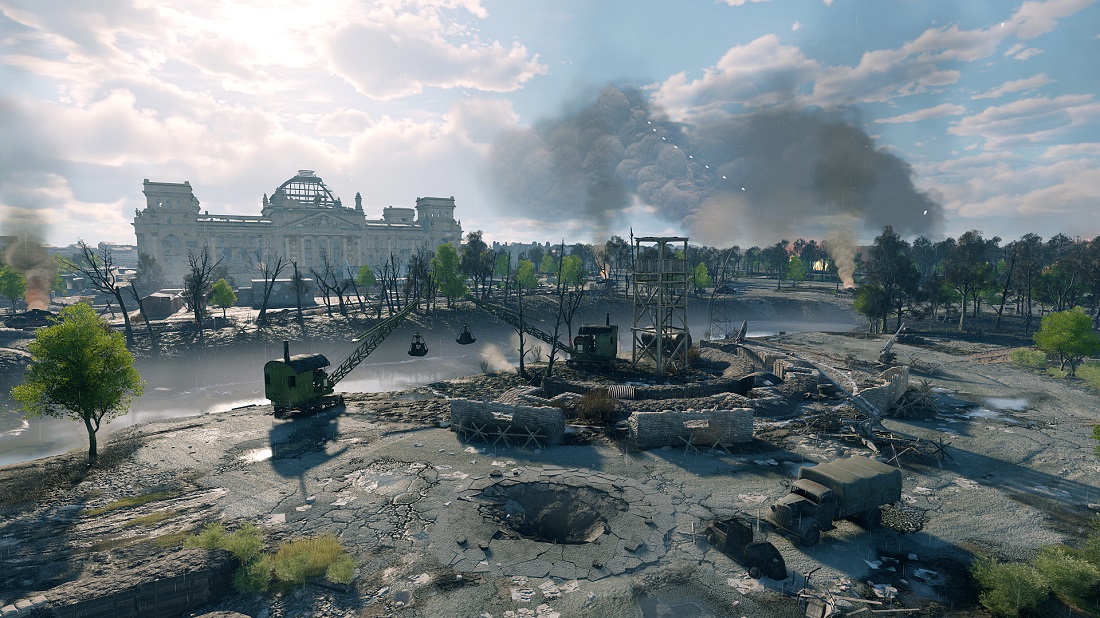 Армия СССР сражается с Немцами в Берлине