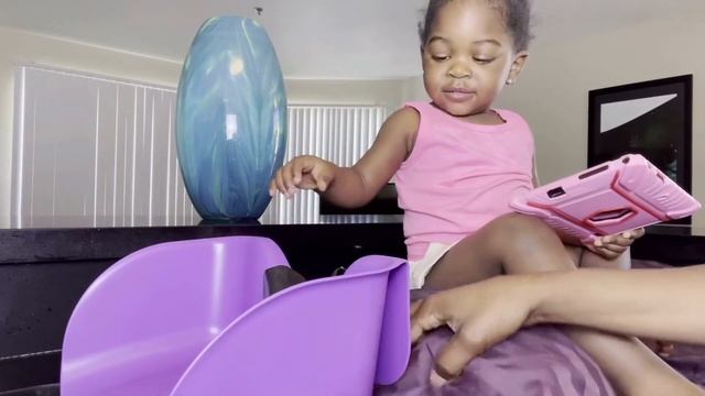 Shampoo Bowl For Kids Review/Easy Wash Day For Kids/ Toddler Enjoying Wash Day