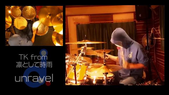『東京喰種』TKfrom凛として時雨【unravel】叩いてみました