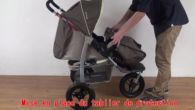 Poussette Bébé 3 Roues Combiné 2 En 1 C276 Vendue Par Bebeachat.com