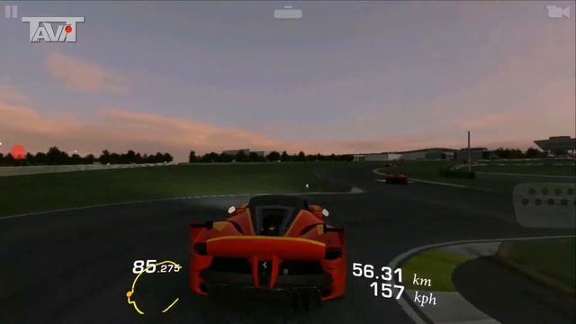 Real Racing 3 RR3  Endless Endurance Bug On Porsche Test Track ( Short ) With Ferrari FXX K