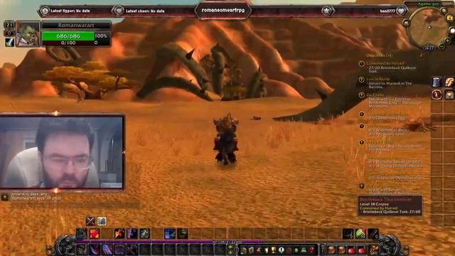 Качаю 109 персонажей / Leveling 109 Characters. Стрим 8. Воин WotLK с 1 по 30.