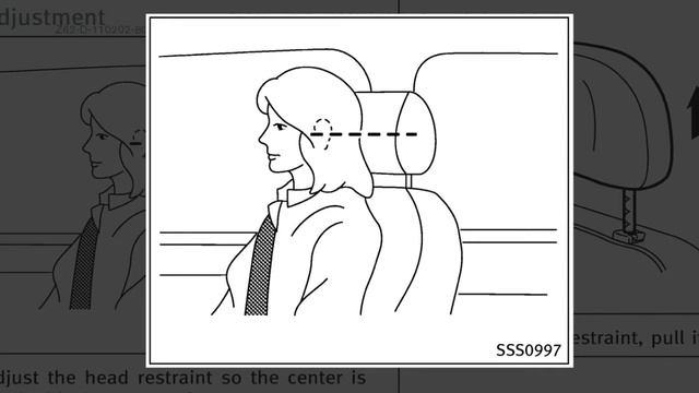 2018 INFINITI Q50 - Head Restraints And/or Headrests