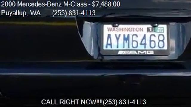 2000 Mercedes-Benz M-Class ML 55 AMG AWD 4MATIC 4dr SUV For