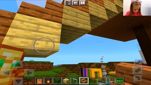 Строю домик на дереве в Майнкрафт/Miss Milana PLAY GAMES