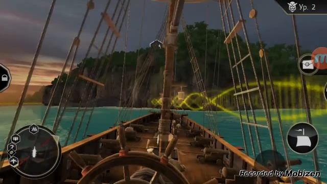 Я играю в игру Assassin's Creed Pirates (2видео)