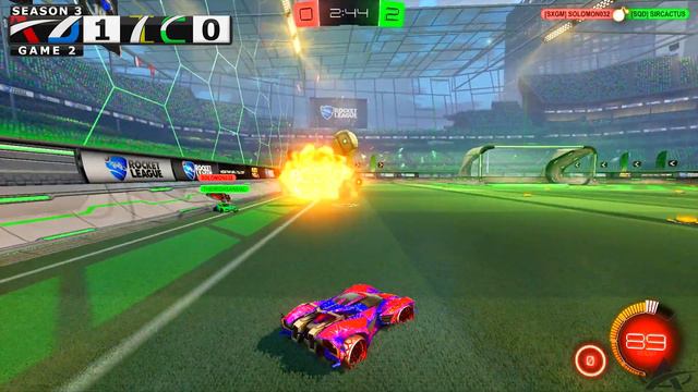 UNEXPECTED! GAME 2 SEASON 3 ROCKET LEAGUE 2V2