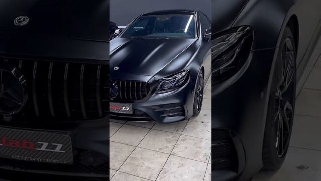 Mercedes E Coope в матовой пленке Legend PPF MATTE и очередной довольный клиент ??