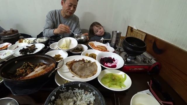 Традиционная корейская кухня.