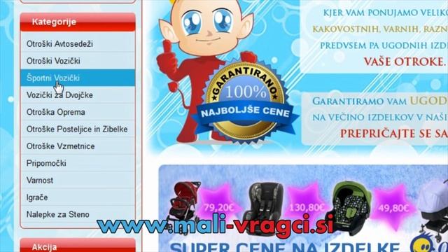Otroška Trgovina Mali Vragci