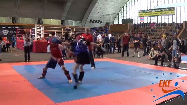 Бой 6 раунд 3. Саньда.05.12-15. Чемпионат Европы по кунгфу
