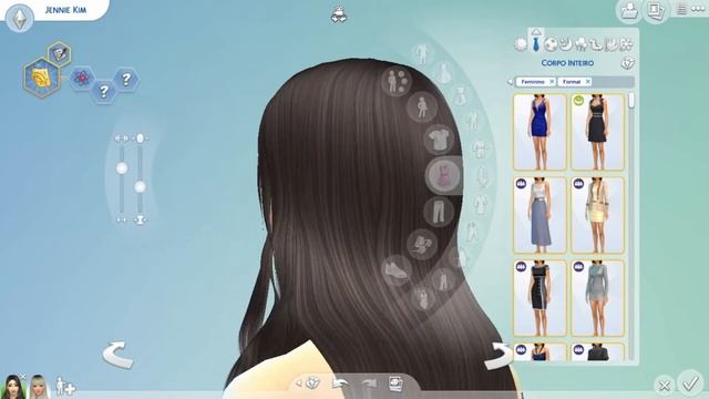CREATE A SIM // JENNIE KIM - BLACKPINK