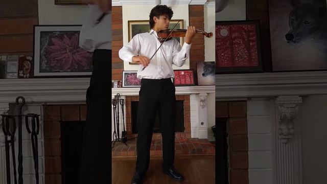 Phillip Plays Wieniawski Polonaise Brillante In D Major, 2021