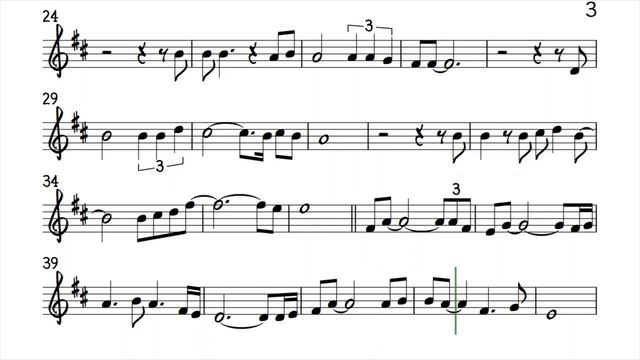 My Sweet Lady Flute Violin Sheet Music Backing Track Play Along Partitura