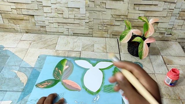 Nova Coleção - Folhagem Syngonium Red