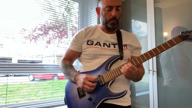 Ibanez RGA42 Sound Demo With Dunlop Cry Baby Wah, Behringer Vintage Overdrive Pedal And Vox AV15 Am