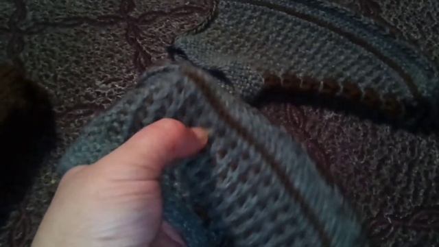 #носки#тапочки #вяжим спицами#вяжимвместе# Минута позитива.Навязала носки тапки