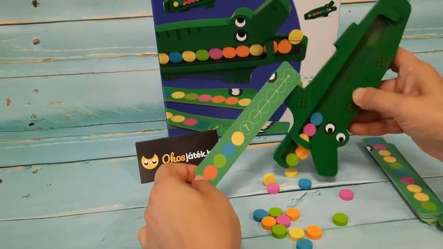 Krokodilos Logikai Játék Gyerekeknek - Crococroc - Djeco | Okosjáték.hu