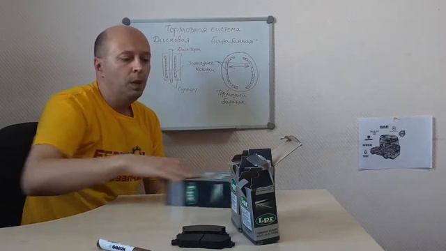 Тормозные колодки обзор