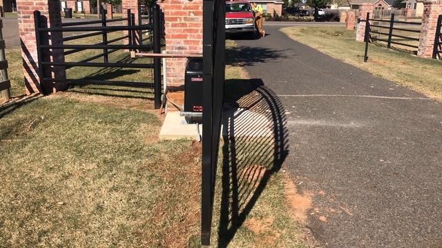 Best Residential Gate Opener!  LiftMaster RSW12U, Solar, Smartphone App Controlled