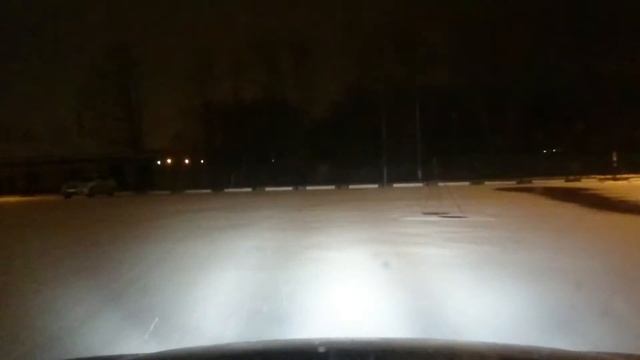 Ночной город, Башкортостан, Салават. Видео снято на Sony Xperia Z3 Compact