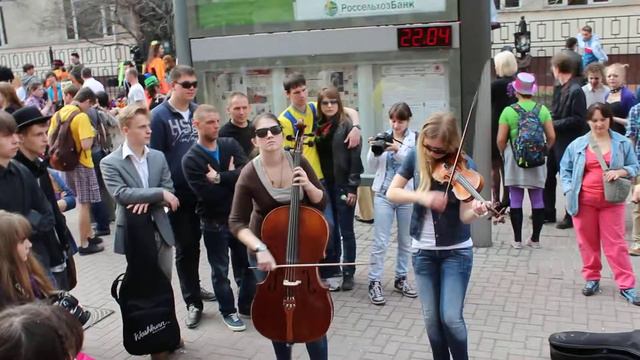 Скрипачки на Арбате на Dreamflash 2012