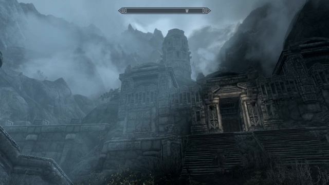 Skyrim: Morning Fog Over Markarth