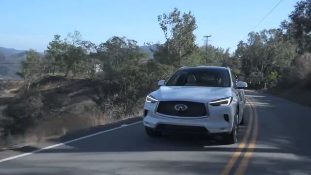 2019 Infiniti QX50 Driving Video In White | CarZilla