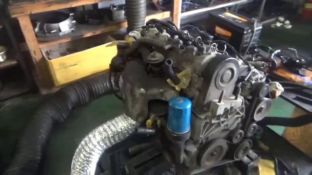 Проверка давления масла в двигателе D4EA 3129217 Santa Fe