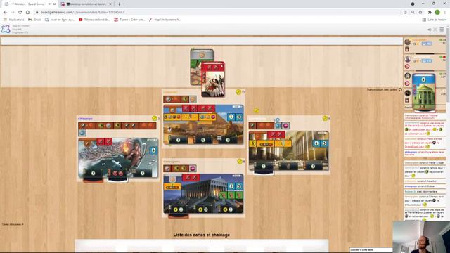 7 Wonders : Initiation Et Partie Sur Board Game Arena