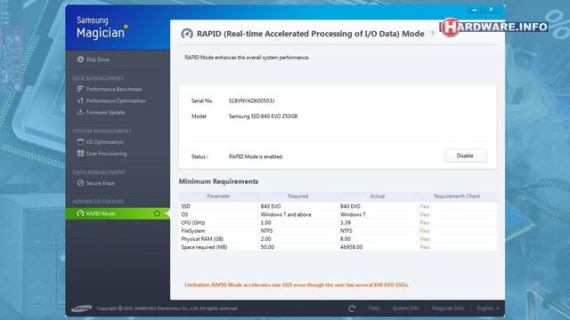 Samsung SSD 840 EVO Review (English)
