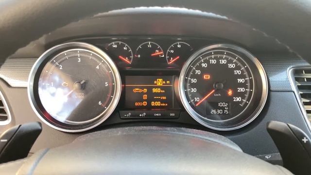Утренний пуск Peugeot 508 1.6 e-Hdi