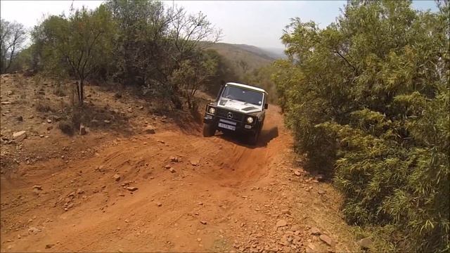 Mercedes-Benz G300 Professional Axle Twister At Hennops 4X4